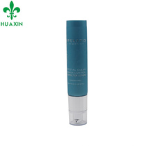 plastic tube with pump cap for skin care product